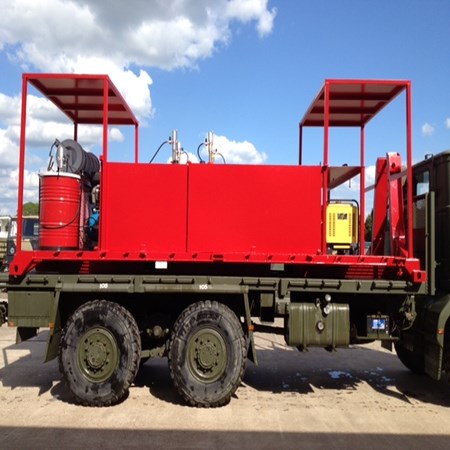 Used Bedford TM 6x6 (Demountable) Lube Truck - 40020 for sale